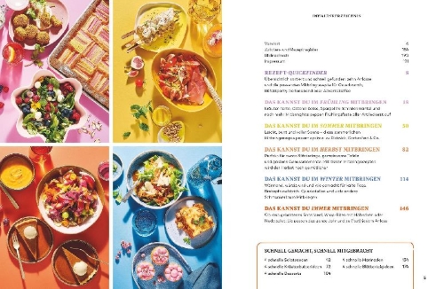 Buchcover und Innenansicht für das Buch: Bringst Du was Leckeres mit?