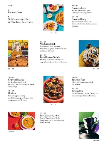 Buchcover und Innenansicht für das Buch: ZEITmagazin Wochenmarkt 10/26