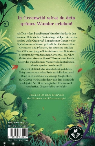 Buchcover und Innenansicht für das Buch: Greenwild - The World Behind the Door