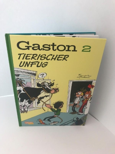 Buchcover und Innenansicht für das Buch: Gaston Neuedition 2: Tierischer Unfug
