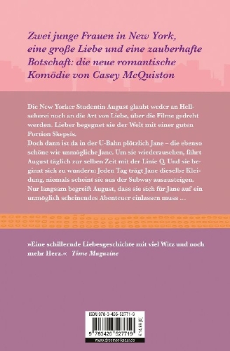 Buchcover und Innenansicht für das Buch: One Last Stop