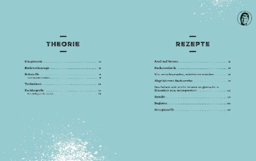 Buchcover und Innenansicht für das Buch: Einfach geil Backen