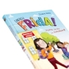 Buchcover und Innenansicht für das Buch: Einfach Frida! Hurra, ich bin ein Schulkind!