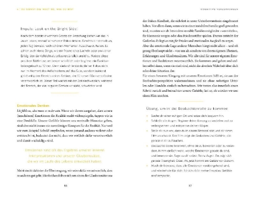 Buchcover und Innenansicht für das Buch: Lebe deine Sensibilität!