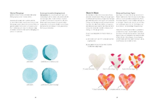 Buchcover und Innenansicht für das Buch: Watercolor - the Easy Way