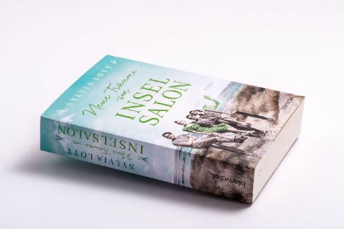 Buchcover und Innenansicht für das Buch: Neue Träume im Inselsalon