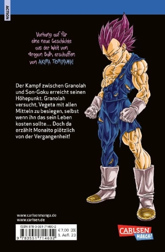 Buchcover und Innenansicht für das Buch: Dragon Ball Super