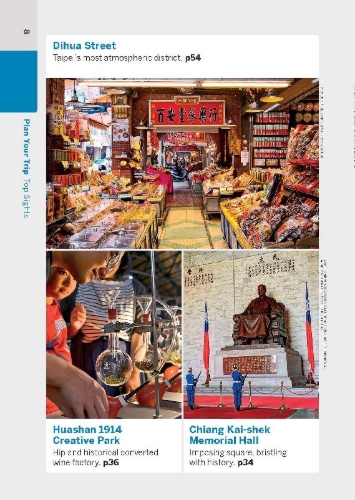 Buchcover und Innenansicht für das Buch: Lonely Planet Pocket Taipei