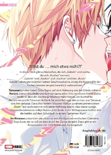 Buchcover und Innenansicht für das Buch: Liebe auf der Zungenspitze 01