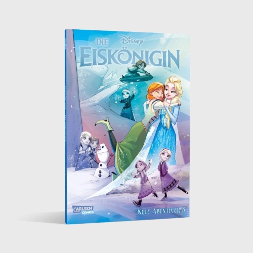 Buchcover und Innenansicht für das Buch: Disney Die Eiskönigin - Neue Abenteuer: Die Heldin in dir