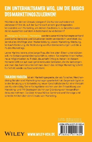Buchcover und Innenansicht für das Buch: Manga for Success - Marketing