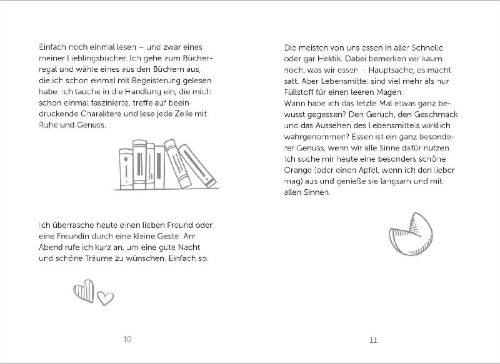 Buchcover und Innenansicht für das Buch: Ein Glückskeks für dich