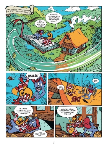 Buchcover und Innenansicht für das Buch: SimsalaGrimm: Hänsel und Gretel & Das tapfere Schneiderlein