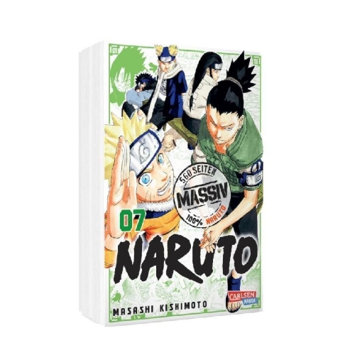 Buchcover und Innenansicht für das Buch: NARUTO Massiv 7