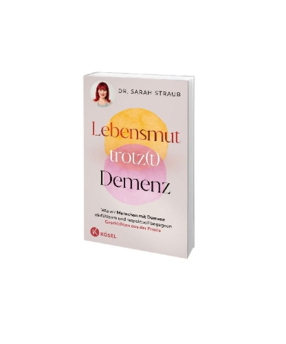 Buchcover und Innenansicht für das Buch: Lebensmut trotz(t) Demenz