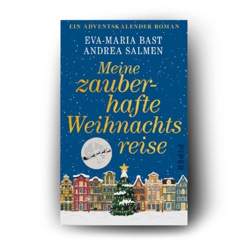 Buchcover und Innenansicht für das Buch: Meine zauberhafte Weihnachtsreise