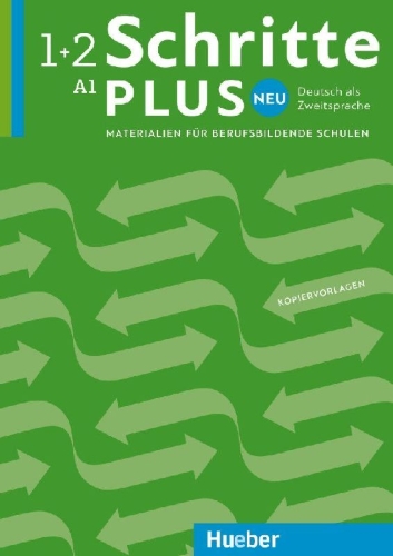 Buchcover und Innenansicht für das Buch: Schritte plus Neu 1+2 A1 Deutsch als Zweitsprache. Materialien für berufsbildende Schulen - Kopiervorlagen