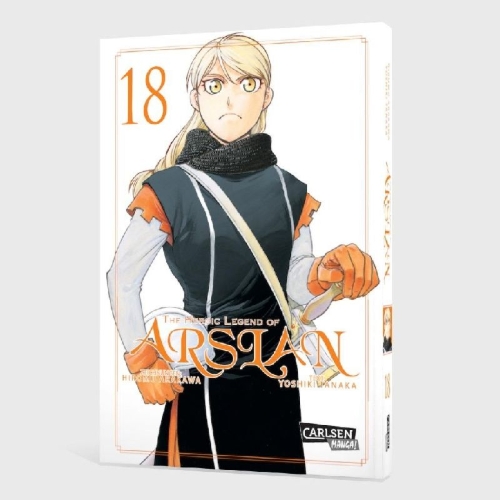 Buchcover und Innenansicht für das Buch: Arslan Senki