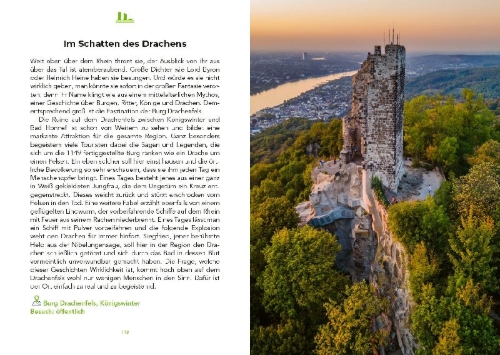 Buchcover und Innenansicht für das Buch: Der verrückteste Reiseführer Deutschlands 2