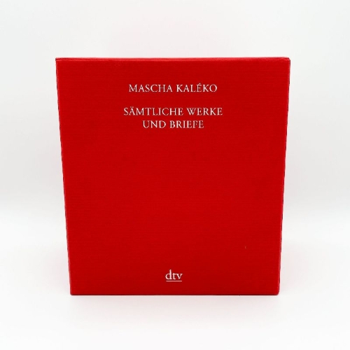 Buchcover und Innenansicht für das Buch: Sämtliche Werke und Briefe in vier Bänden