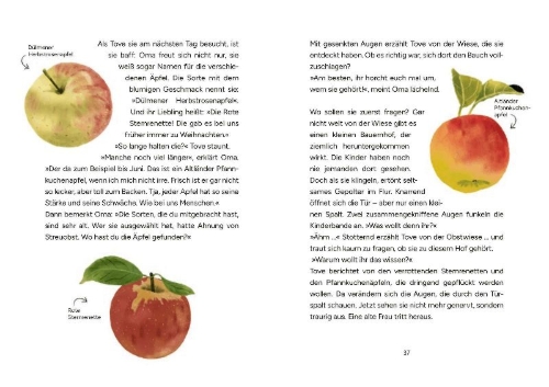 Buchcover und Innenansicht für das Buch: Hörst du's rascheln? Der Herbst ist da!