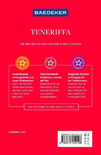 Buchcover und Innenansicht für das Buch: Baedeker Reiseführer Teneriffa