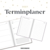 Buchcover und Innenansicht für das Buch: Terminplaner 2027 Eine Brise Meer
