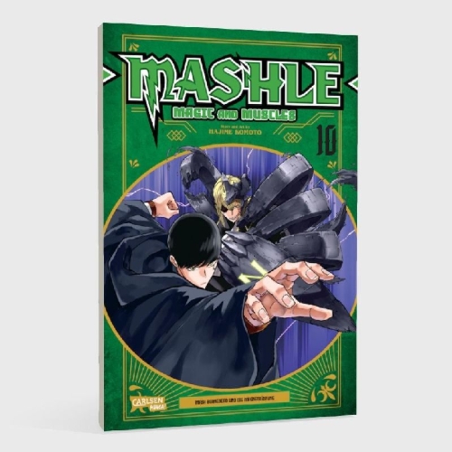 Buchcover und Innenansicht für das Buch: Mashle