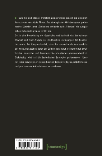 Buchcover und Innenansicht für das Buch: Performative Künste in Äthiopien