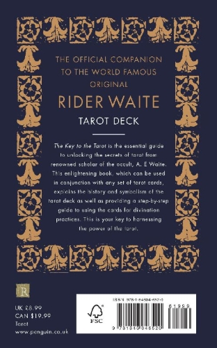 Buchcover und Innenansicht für das Buch: The Key To The Tarot