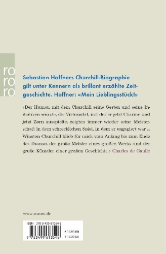 Buchcover und Innenansicht für das Buch: Winston Churchill