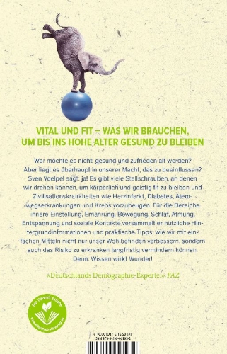 Buchcover und Innenansicht für das Buch: Die Jungbrunnen-Formel