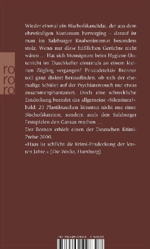 Buchcover und Innenansicht für das Buch: Silentium!