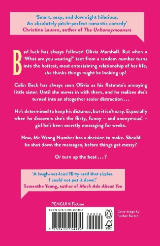 Buchcover und Innenansicht für das Buch: Mr Wrong Number