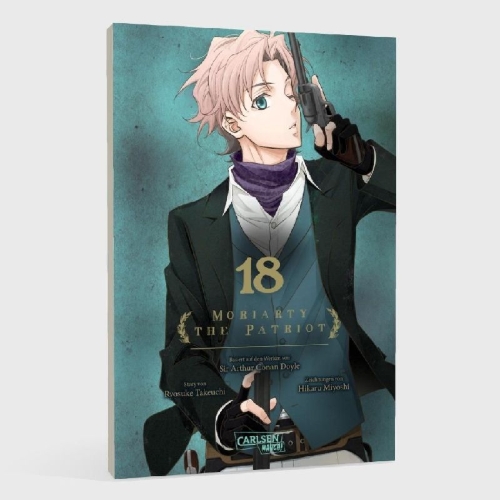 Buchcover und Innenansicht für das Buch: Yuukoku no Moriarty