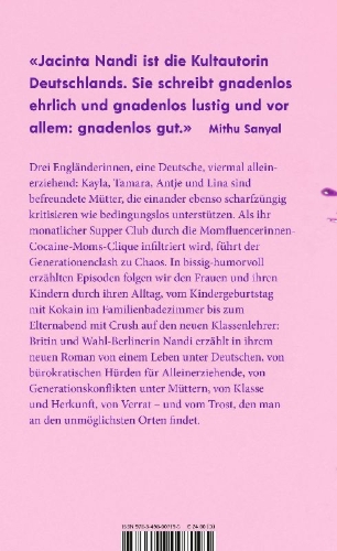 Buchcover und Innenansicht für das Buch: Single Mom Supper Club