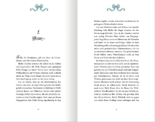 Buchcover und Innenansicht für das Buch: Holly - Eine Belladonna-Novelle (Belladonna 4)