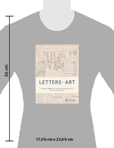 Buchcover und Innenansicht für das Buch: Artist's Letters