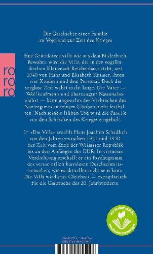 Buchcover und Innenansicht für das Buch: Die Villa