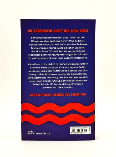 Buchcover und Innenansicht für das Buch: Mom Brain