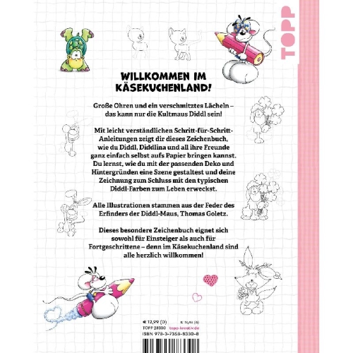 Buchcover und Innenansicht für das Buch: APPRENDRE A DESSINER AVEC DIDDL (9782036070790)