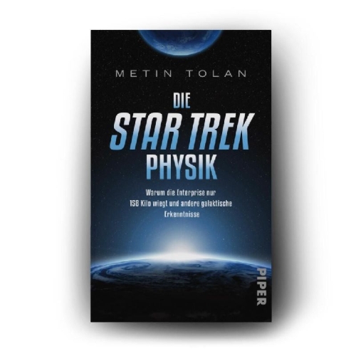 Buchcover und Innenansicht für das Buch: Die STAR TREK Physik