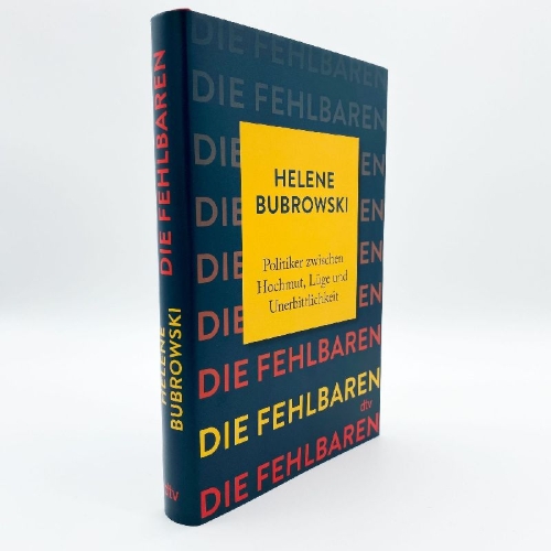 Buchcover und Innenansicht für das Buch: Die Fehlbaren