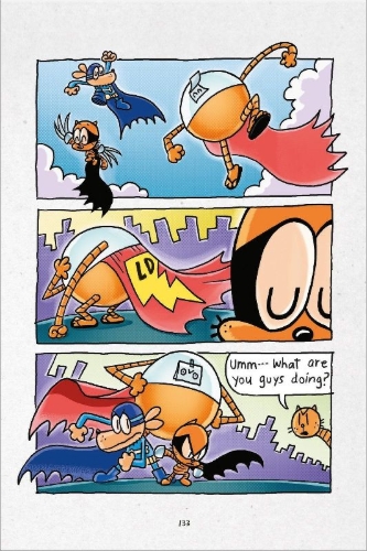 Buchcover und Innenansicht für das Buch: Dog Man 5