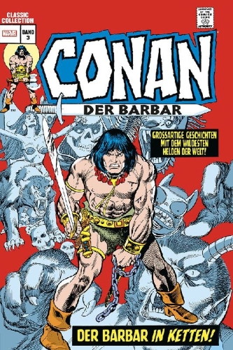 Buchcover und Innenansicht für das Buch: Conan der Barbar: Classic Collection