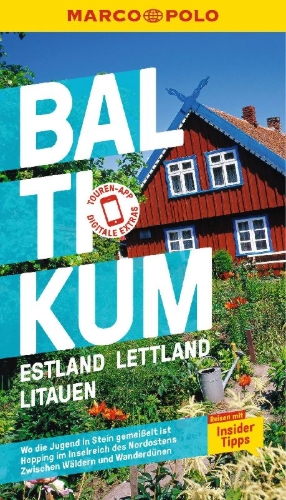 Buchcover und Innenansicht für das Buch: MARCO POLO Reiseführer Baltikum, Estland, Lettland, Litauen
