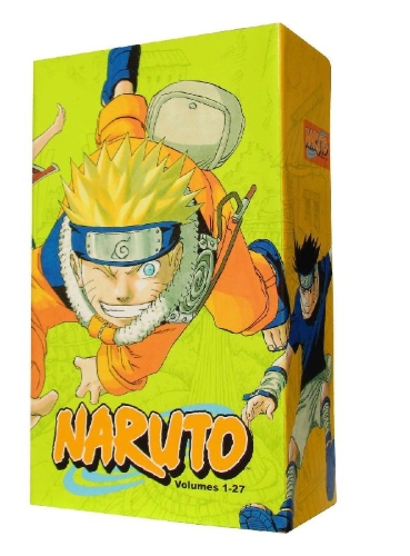 Buchcover und Innenansicht für das Buch: Naruto Box Set 1