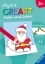Buchcover und Innenansicht für das Buch: My first CreArt Malen nach Zahlen ab 3 - Weihnachten