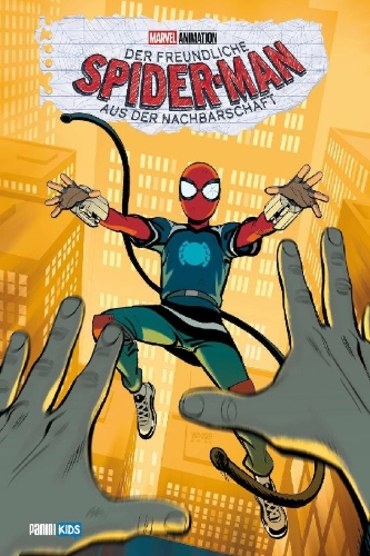 Buchcover und Innenansicht für das Buch: Your Friendly Neighborhood Spider-Man (2025)