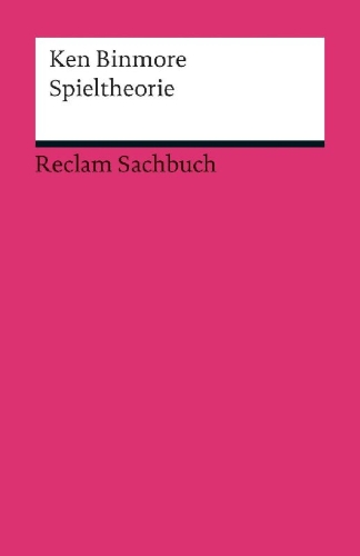 Buchcover und Innenansicht für das Buch: Spieltheorie
